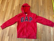 Gap Kids Red Sweatshirt zip hoodie