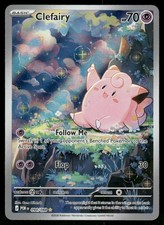 Pokemon Cards Clefairy 094/088 Perfect Order Holo Illustration Rare NM *5