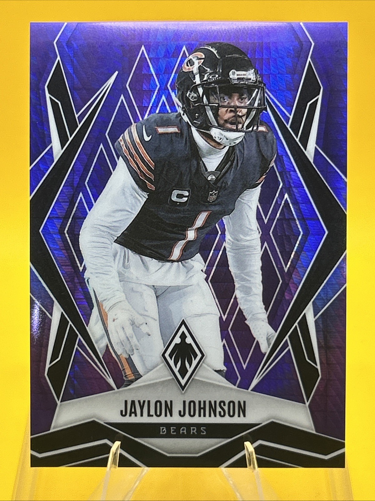 2025 Panini Phoenix - Jaylon Johnson #45 Purple Hyper /249