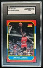 1986-87 Fleer Michael Jordan Rookie RC #57 Bulls SGC Authentic Altered