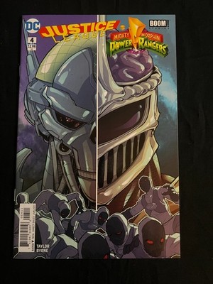 Justice League/Power Rangers #4 (2017)- Taylor, Byrne, DC/Boom