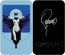 SUPERGIRLS CALENDAR ARTWORK - OCTOBER - ART CARD - VINTAGE REPRINT