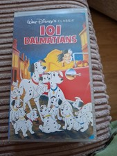 Walt Disney 101 Dalmatians Black Diamond VHS Untested