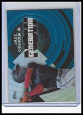 2022 Topps #GN-18 Jazz Chisholm Jr. Generation Now Blue