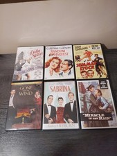 Nostalgic DVD Movie Bundle Featuring 6 Old Time Classics Pre Owned