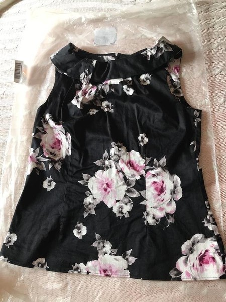 Women Laura Ashley Suit Black Cotton 42 / XL / 50