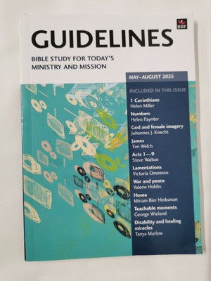 Guidelines May-Aug 2025: Bible study for today's ministry and mission