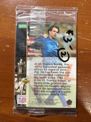 Vintage 1994 Upper Deck FIFA World Cup USA 94 Superstar Set Cards