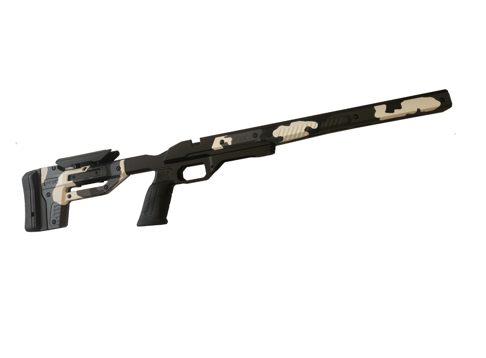 MDT Oryx Rifle Upgraded Chassis Howa Mini Bolt Action Stock Snow Camo ...