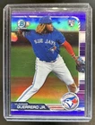 2019 Bowman Chrome Vladimir Guerrero Jr. RC Purple Refractor #/250 Blue Jays