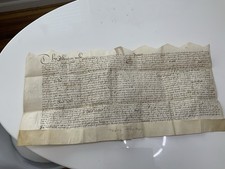 Historic Deed Dated 1669 English Cornwall King George