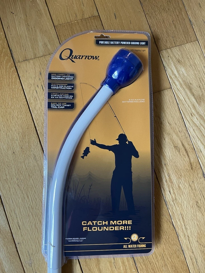 Led Flounder Flounder Gigging Light Waterproof Battery Operated Bulk Discounts! - image 3 of 4