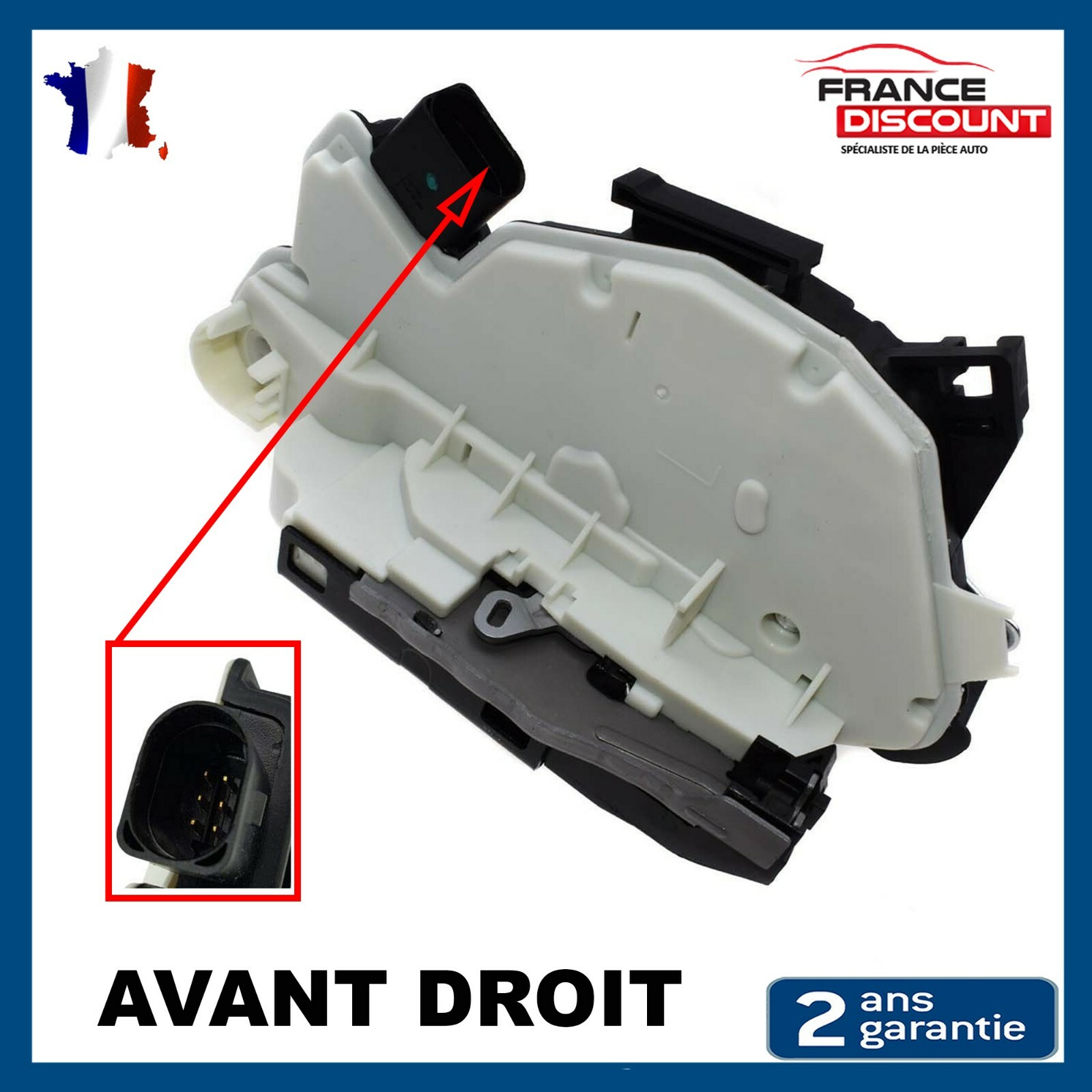 Reparation fermeture portiere Seat Ibiza IV avec le moteur centralisation droit 5N1837016A