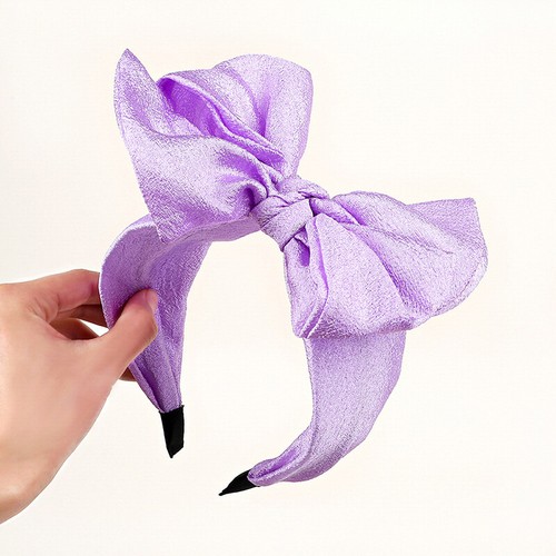 Women Headband Double-layer Big Bowknot Hairband Wide Side Headwear Accessories∂ - Picture 15 of 19