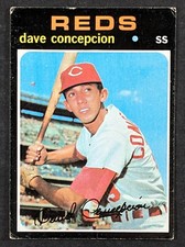 1971 Topps Baseball #14 Dave Concepcion Rookie Cincinnati Reds