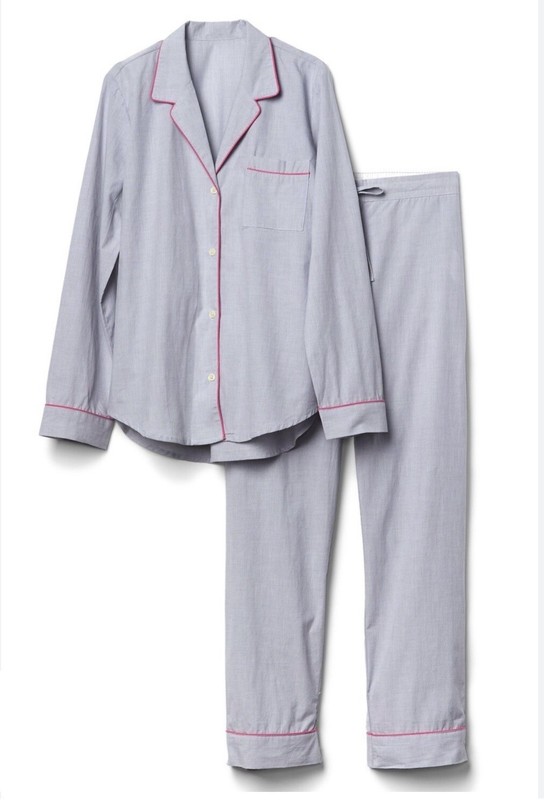 GAP Body Women's Size L 100% Cotton Ltd Ed Breast Cancer Research Pajama Set