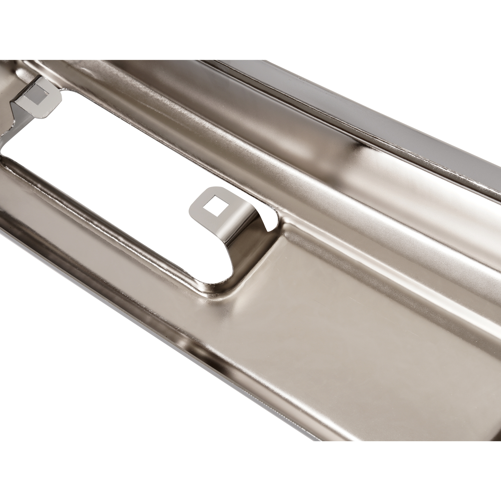 Front / Rear Step Bumper Face Bar For Toyota Pickup 1984-1988 W/ Fog Light Holes