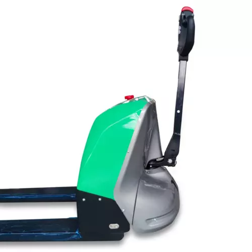 Electric Pallet Jack Truck 3500 Lbs 48"x27" Forks Forklift Material Handling - Picture 4 of 6