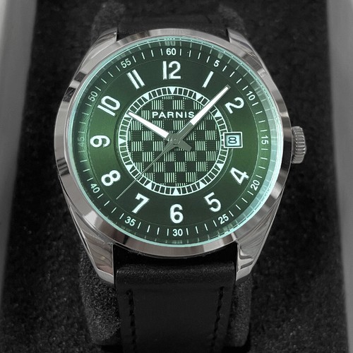 Parnis 40mm Sapphire Crystal 5ATM Miyota8215 Automatic Men Boys Pilot Watch - Picture 29 of 77