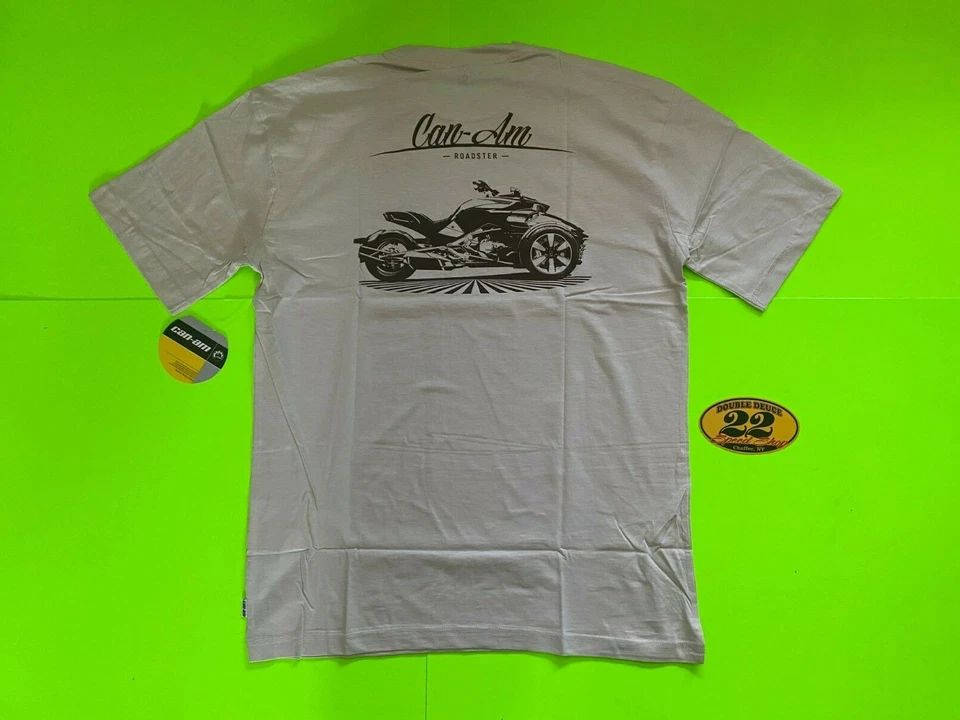 Can-Am Men's Clyde Beige T-Shirt  **BRAND NEW** - Image 2 of 4