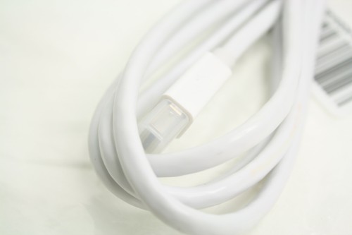 Male Mini DisplayPort to Male DisplayPort 1.2 Cable White 6' FT Feet - Picture 5 of 5