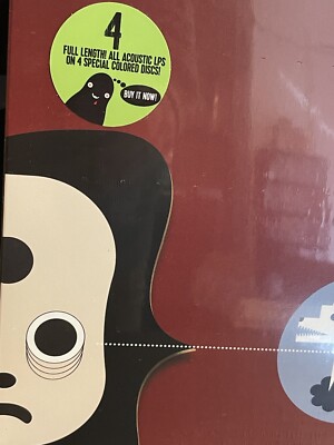 MELVINS FIVE LEGGED DOG 4 X COLOR VINYL LP Box Set Poster acoustic