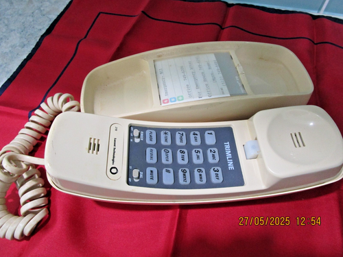 Vintage Lucent Technologies Trimline 210 Beżowy telefon z przewodem - Zdjęcie 2 z 8
