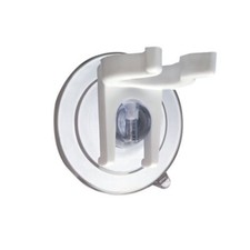 Set of 2 Holiday Time 4 Count Pack White Candle Clamps Suction Cup Home Decor