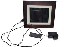 Pandigital PI8004W01 8" Digital Picture Frame, Remote Control and Charger