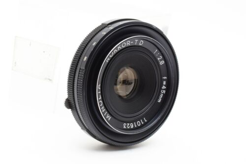 Minolta Rokkor TD 45mm F/2.8 Pancake MF lens 5573 - Picture 4 of 11