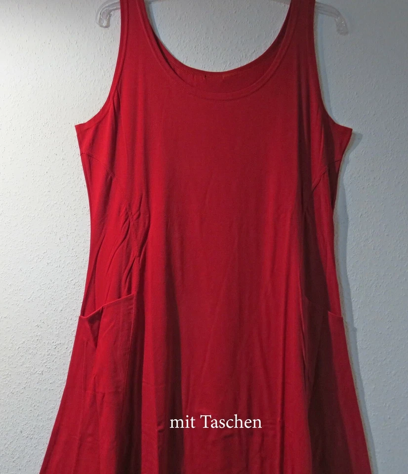 BORIS INDUSTRIES flippiger Harems Overall Jumpsuit + Tasche rot 46 (4) - Bild 2 von 4