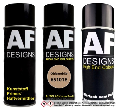 Kunststoff Spraydosen Set für Oldsmobile 65101E Light Oak Stoßstange