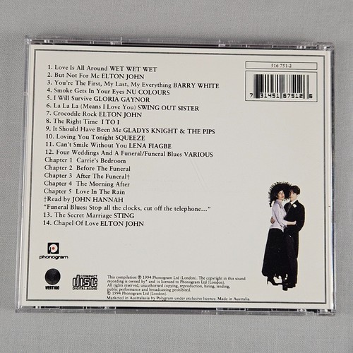 Four Weddings & A Funeral CD - Picture 2 of 2