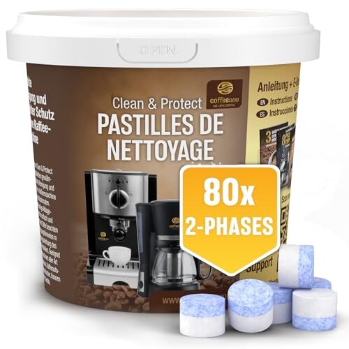 Pastilles De Nettoyage Pour Machine à Café - Compatible Avec Jura Delonghi Siemens Bosch Krups Melitta 150x Tablette à 2 Grammes - Foto 2