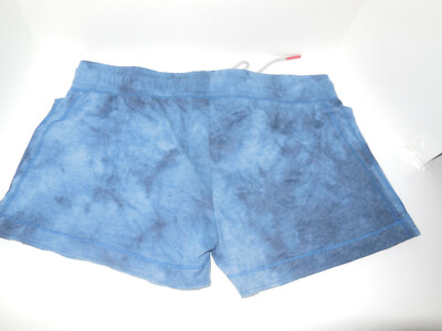 New Women's Arizona Wildcats Blue Tie Dye Lounge Shorts NCAA Soft Size  Medium