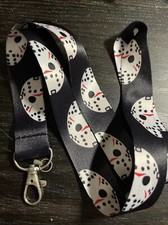 Jason Voorhees Lanyard Friday The 13th Hockey Mask