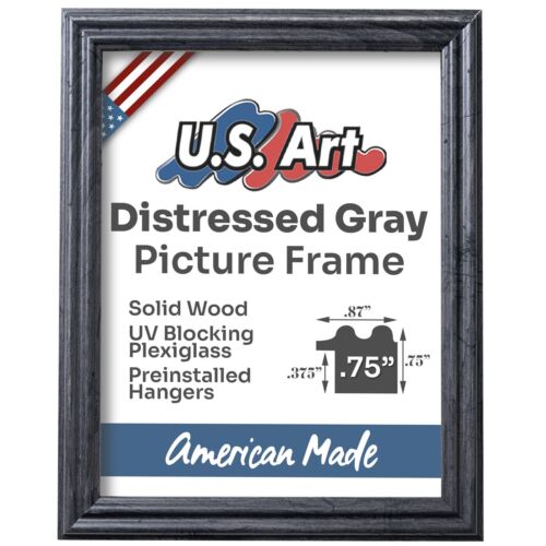 US ART Rahmen 0,75" traditionelle Farben Wanddeko Bilderrahmen - 17x22 Zoll - Bild 19 von 43