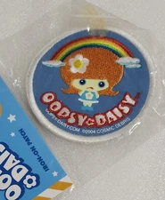 2004 Oopsy Daisy PRIDE RAINBOW Iron On Patch Cosmic Debris