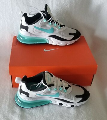 Nike Air max 270 React SE  Aqua Running Shoe  Men s Size  9.5