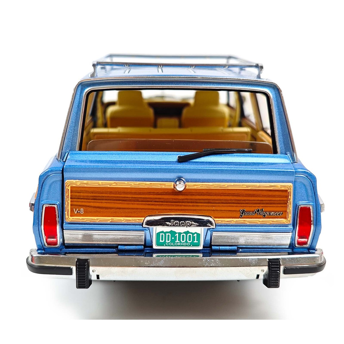 1/18 Scale 1991 Jeep Grand Wagoneer Diecast Model Car New DD