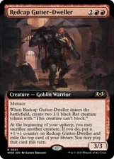 Redcap Gutter-Dweller (Extended Art) Wilds of Eldraine NM Rare CARD ABUGames