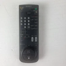 Sony 2 Device TV VTR Remote Control RMT-V102 Play Rewind Forward Dial Command