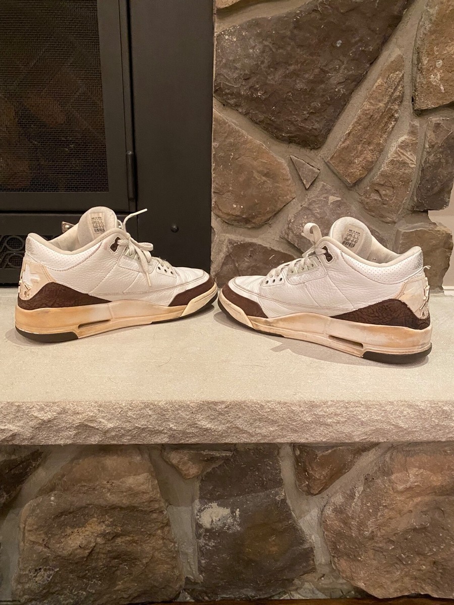 Nike Air Jordan 3 III Retro Mocha 2001 Sz 9.5 - 136064-132 Nike Air Jordan 3 III Retro Mocha 2001 Sz 9.5 - 136064-132