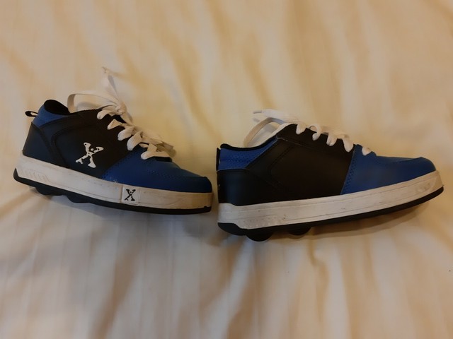 sidewalk sport hi top childrens skate shoes