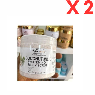 X2 VEET GOLD Coconut Milk Body Scrub (2PCS)