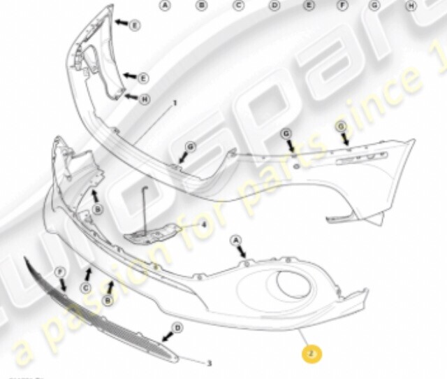 Aston Martin Rapide AMR Front Bumper Carbon Fiber OEM KD43-17B968 Local Pick-Up