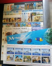 Océan Indien Britannique  collection de 68 timbres & 13 blocs - cote  +420€