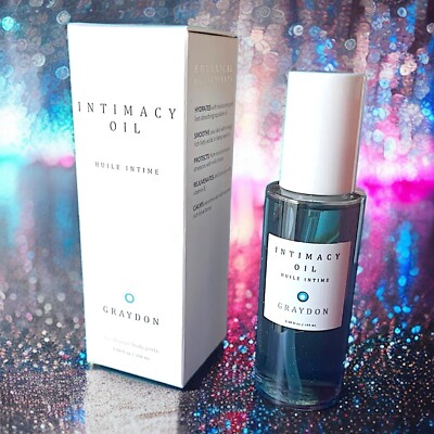 GRAYDON SKINCARE Intimacy Oil 3.38 fl oz New In Box MSRP $49