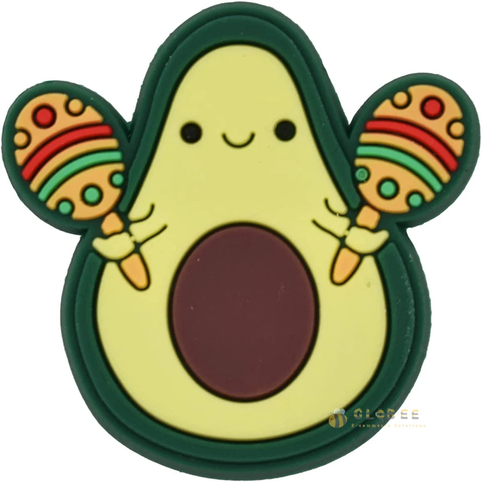 Lote de 100 PIEZAS Dijes de Zapatos de Clip Diferentes Aleatorios para Decoración de Zapatos Encantador Genial Foto 4 de 4