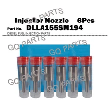 DLLA155SM194 6Pcs Injector Nozzle 105025-1940 236402650A for HINO Truks J08C-T
